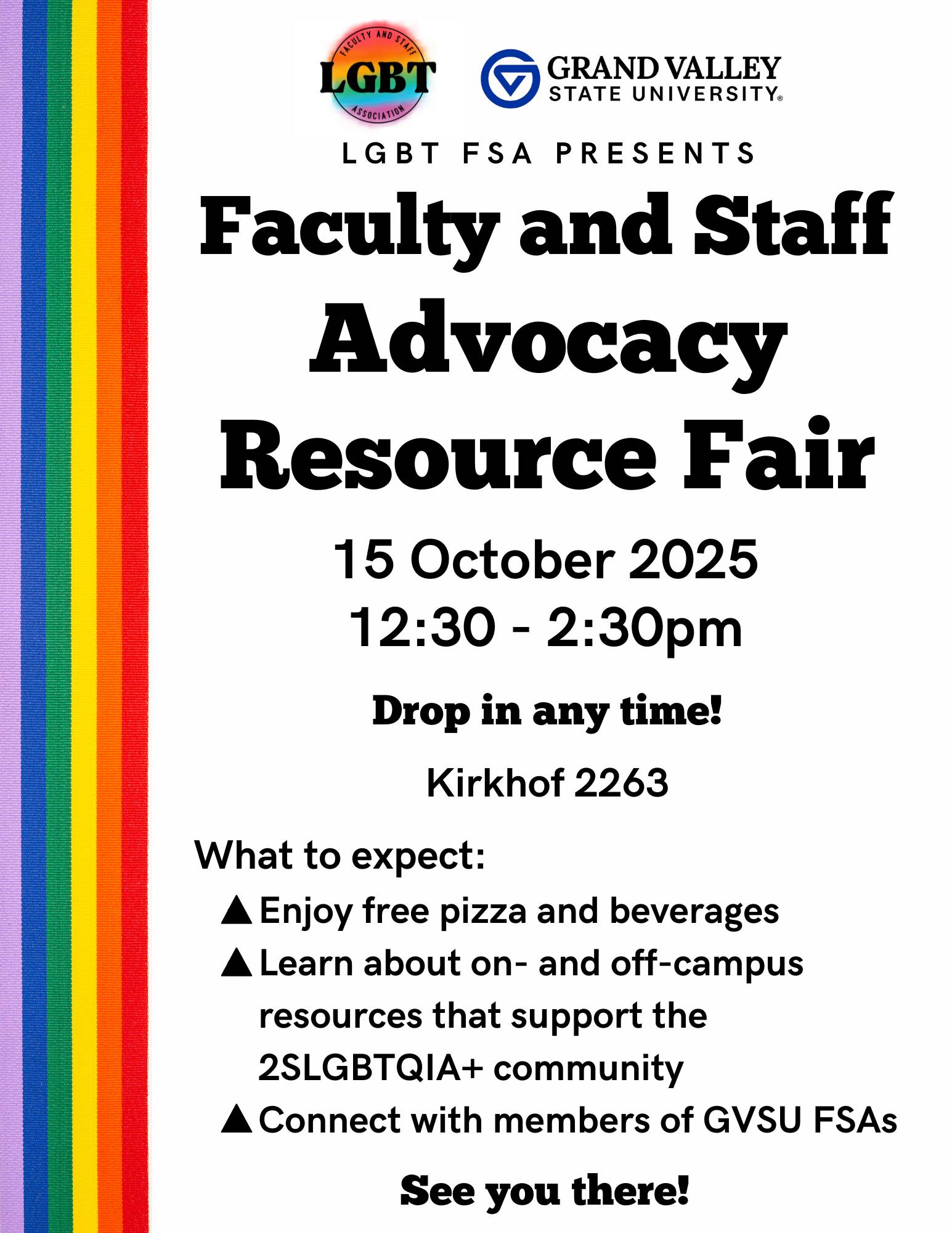 Advocacy Fair flyer
